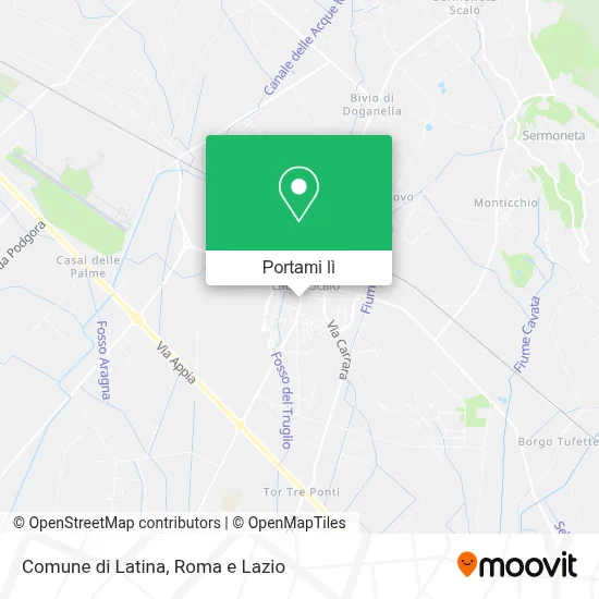 Mappa Comune di Latina