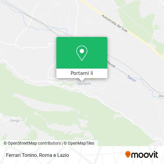 Mappa Ferrari Tonino