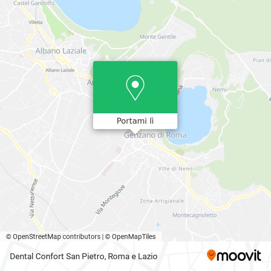 Mappa Dental Confort San Pietro