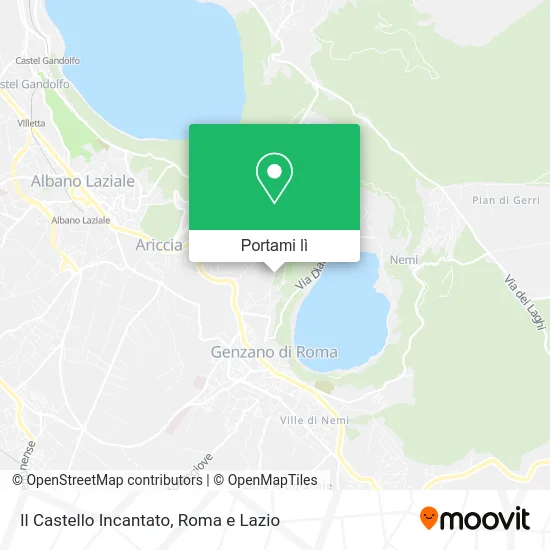 Mappa Il Castello Incantato