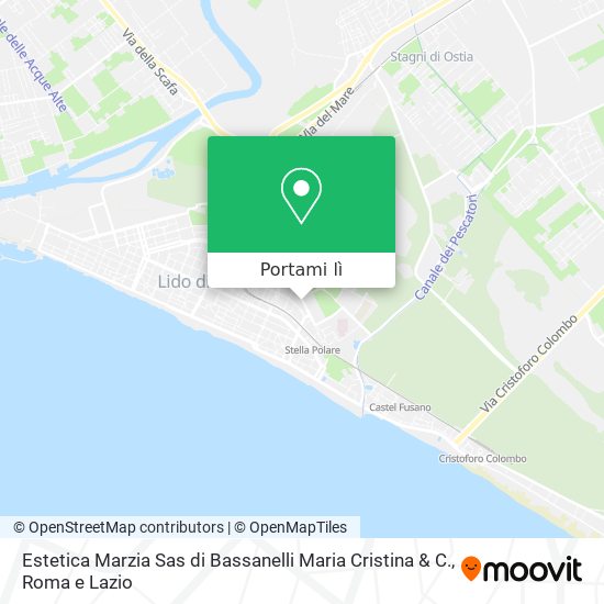 Mappa Estetica Marzia Sas di Bassanelli Maria Cristina & C.