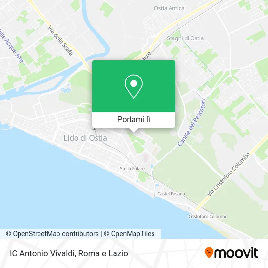 Mappa IC Antonio Vivaldi