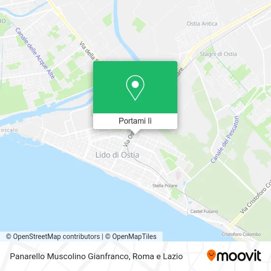 Mappa Panarello Muscolino Gianfranco