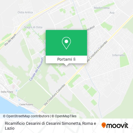 Mappa Ricamificio Cesarini di Cesarini Simonetta