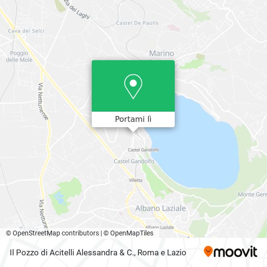 Mappa Il Pozzo di Acitelli Alessandra & C.