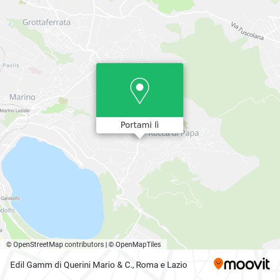 Mappa Edil Gamm di Querini Mario & C.