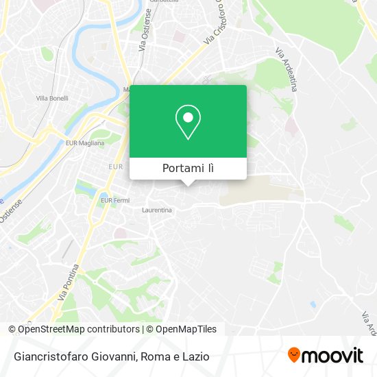 Mappa Giancristofaro Giovanni
