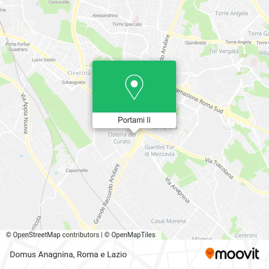 Mappa Domus Anagnina