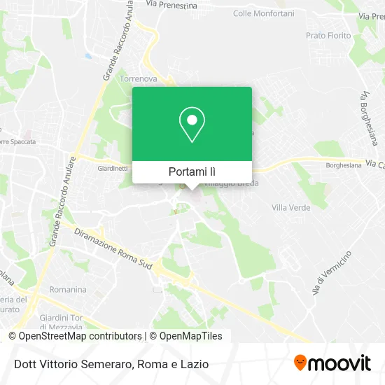 Mappa Dott Vittorio Semeraro