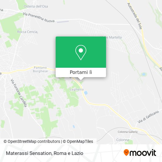 Mappa Materassi Sensation