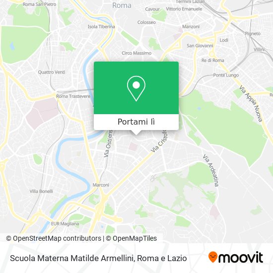 Mappa Scuola Materna Matilde Armellini