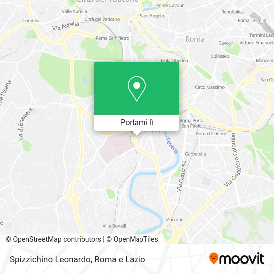 Mappa Spizzichino Leonardo