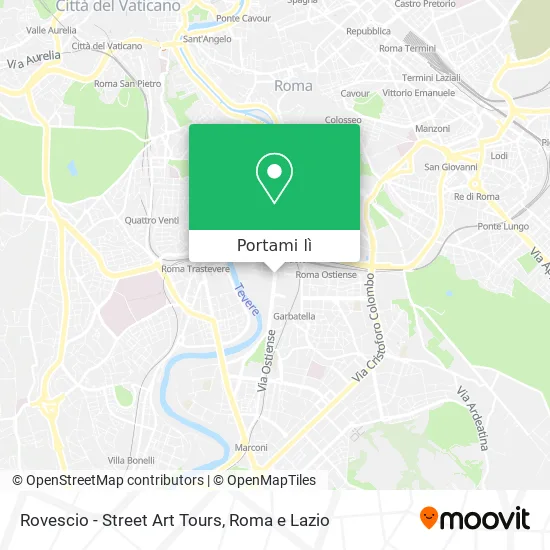 Mappa Rovescio - Street Art Tours