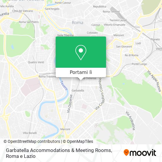 Mappa Garbatella Accommodations & Meeting Rooms