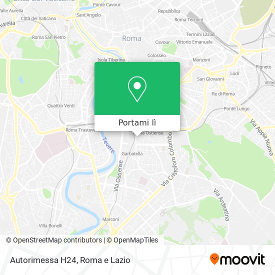 Mappa Autorimessa H24