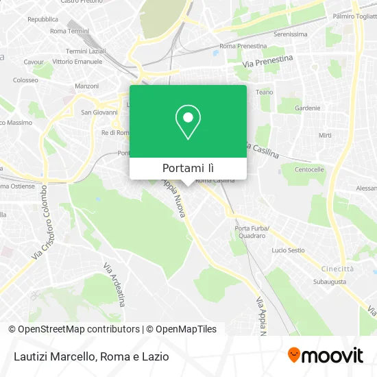 Mappa Lautizi Marcello