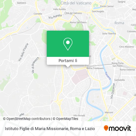 Mappa Istituto Figlie di Maria Missionarie