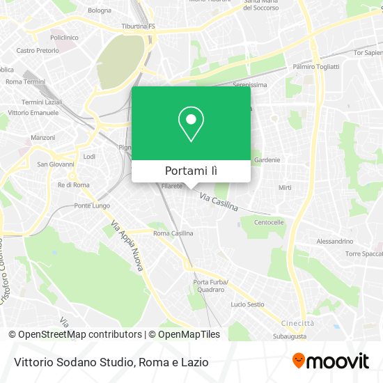 Mappa Vittorio Sodano Studio