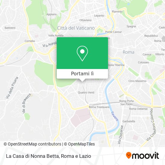 Mappa La Casa di Nonna Betta