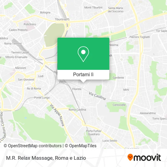 Mappa M.R. Relax Massage