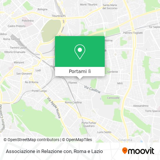 Mappa Associazione in Relazione con