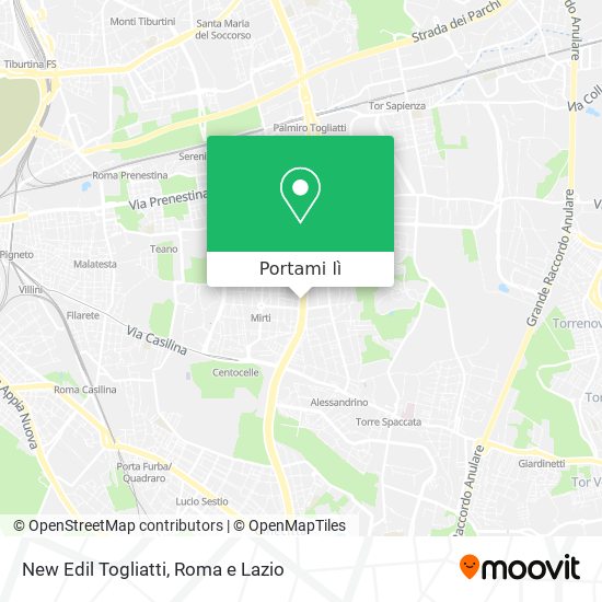 Mappa New Edil Togliatti
