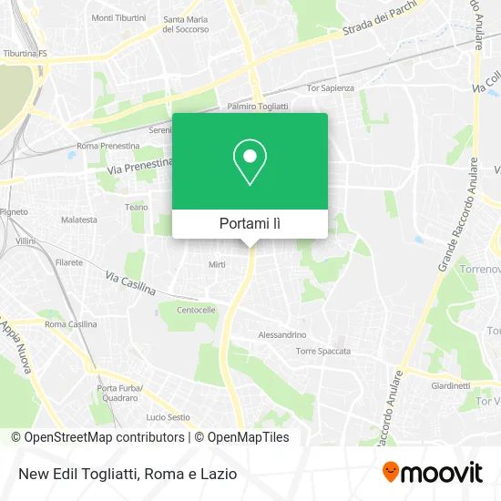 Mappa New Edil Togliatti