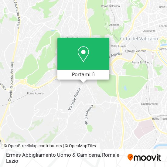 Mappa Ermes Abbigliamento Uomo & Camiceria
