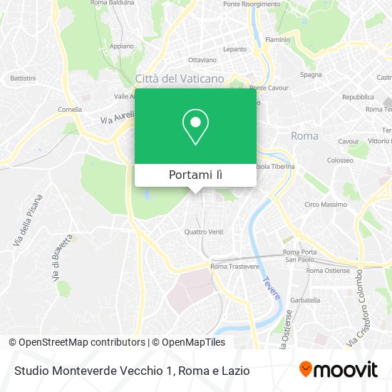 Mappa Studio Monteverde Vecchio 1