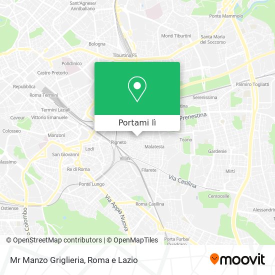 Mappa Mr Manzo Griglieria
