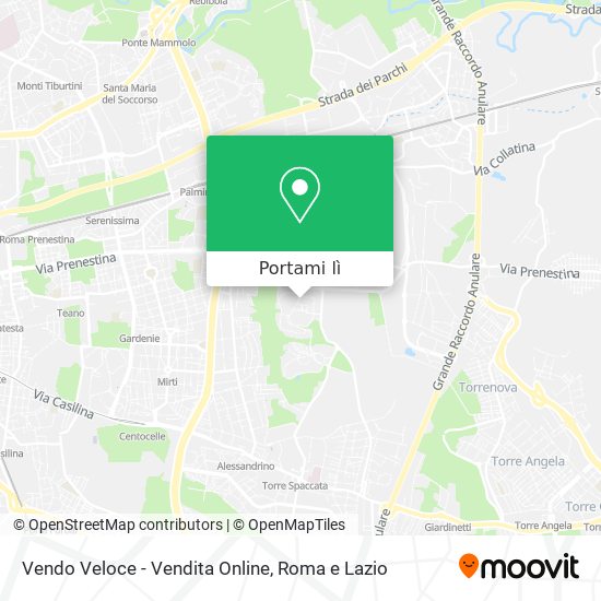 Mappa Vendo Veloce - Vendita Online