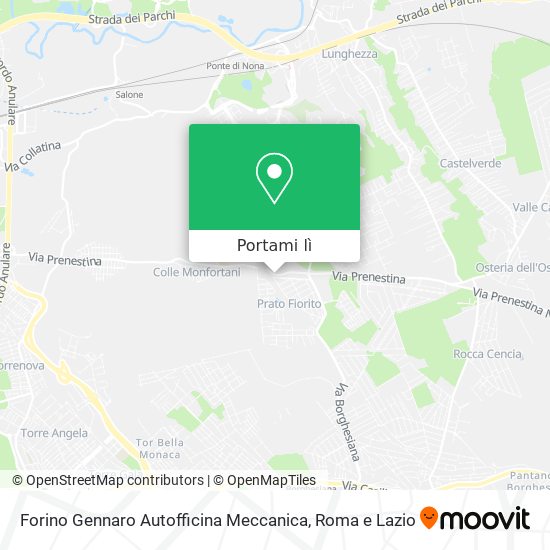 Mappa Forino Gennaro Autofficina Meccanica