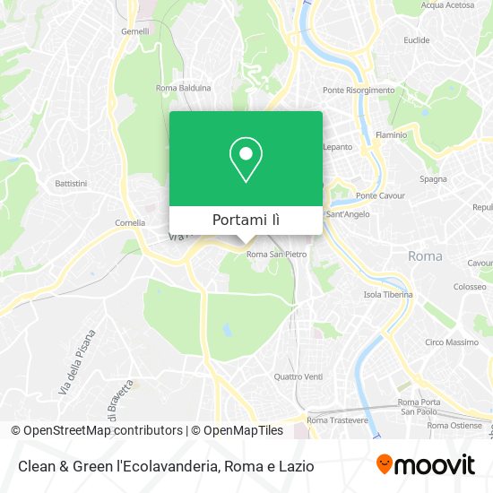Mappa Clean & Green l'Ecolavanderia