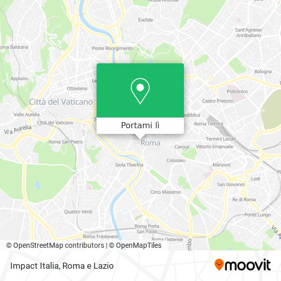 Mappa Impact Italia