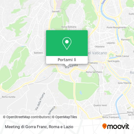 Mappa Meeting di Gorra Franc