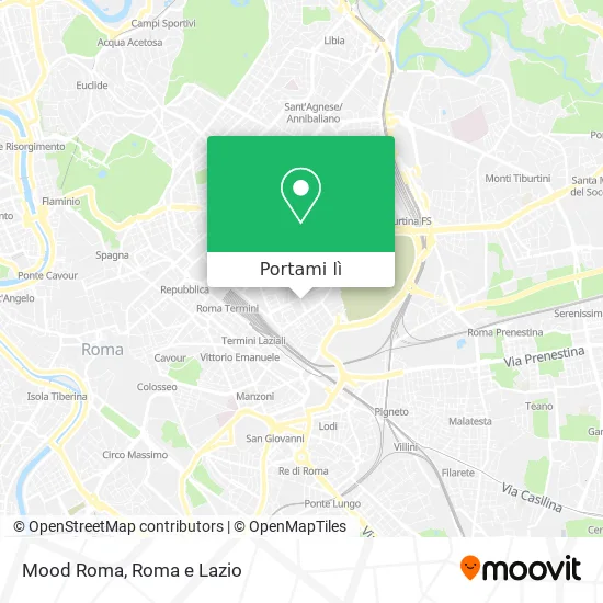 Mappa Mood Roma