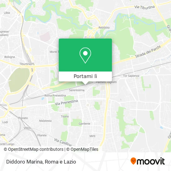 Mappa Diddoro Marina