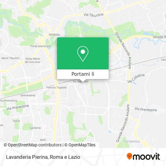 Mappa Lavanderia Pierina