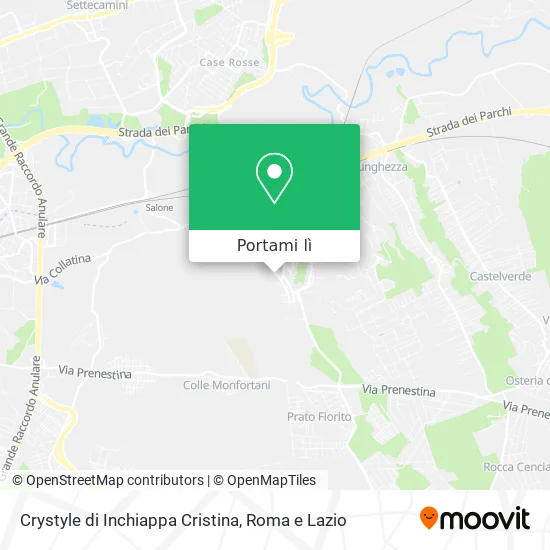 Mappa Crystyle di Inchiappa Cristina