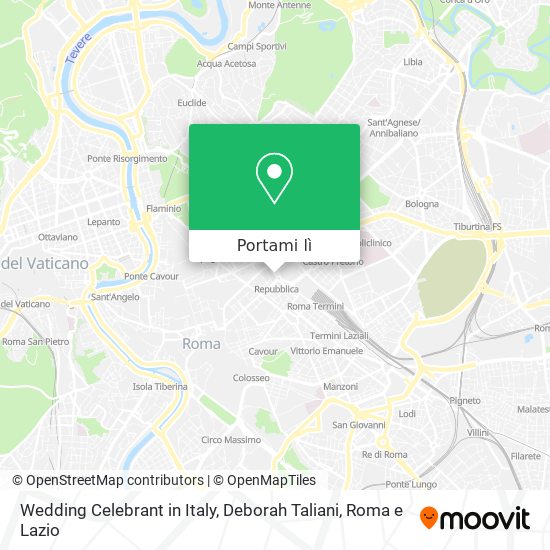Mappa Wedding Celebrant in Italy, Deborah Taliani