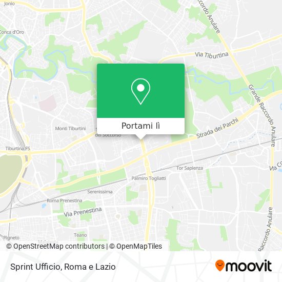 Mappa Sprint Ufficio