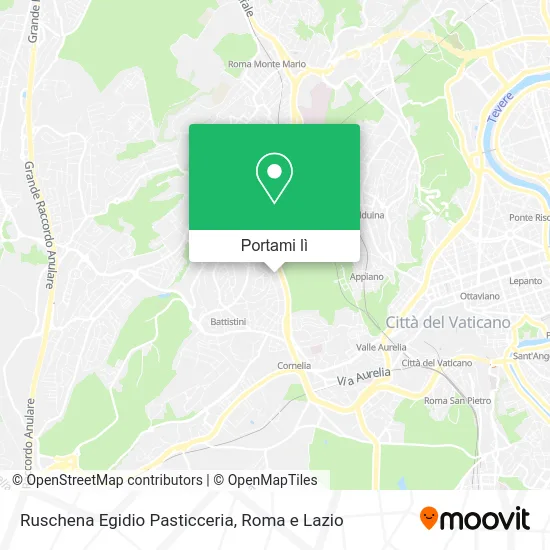 Mappa Ruschena Egidio Pasticceria