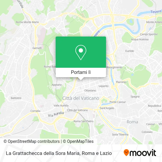 Mappa La Grattachecca della Sora Maria