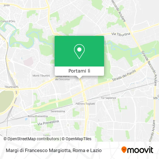 Mappa Margi di Francesco Margiotta