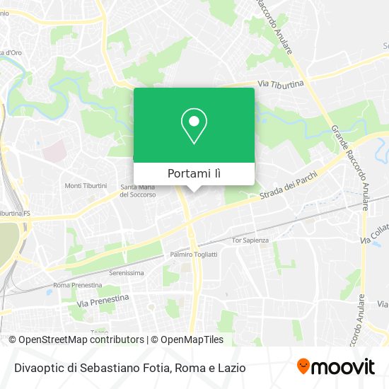 Mappa Divaoptic di Sebastiano Fotia