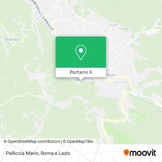 Mappa Pelliccia Mario