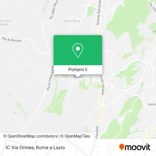 Mappa IC Via Ormea