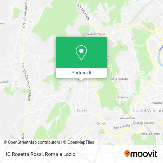 Mappa IC Rosetta Rossi