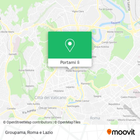 Mappa Groupama