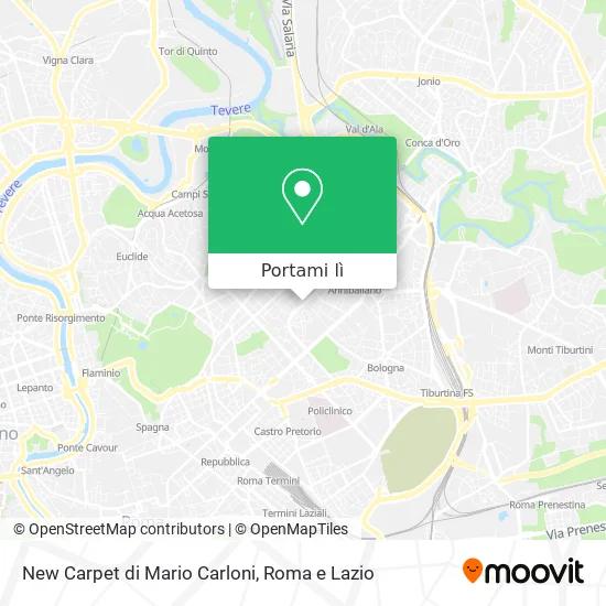 Mappa New Carpet di Mario Carloni